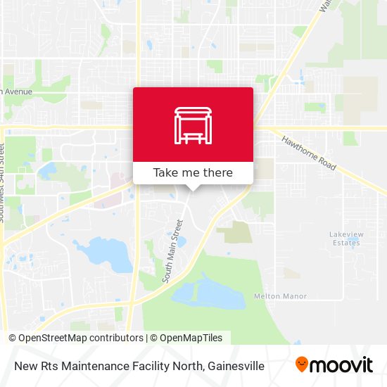 New Rts Maintenance Facility North map
