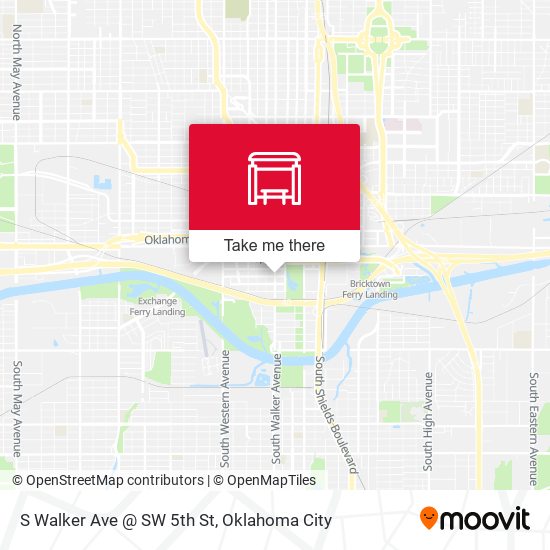 Mapa de S Walker Ave @ SW 5th St