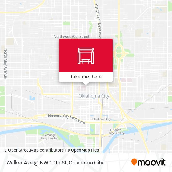 Mapa de Walker Ave @ NW 10th St