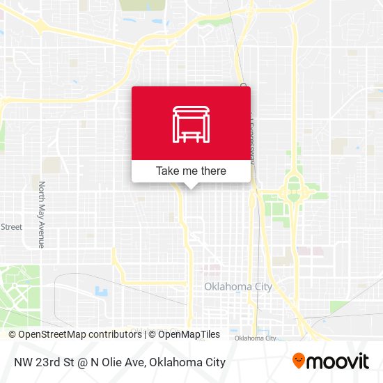 NW 23rd St @ N Olie Ave map