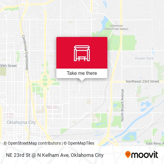 NE 23rd St @ N Kelham Ave map