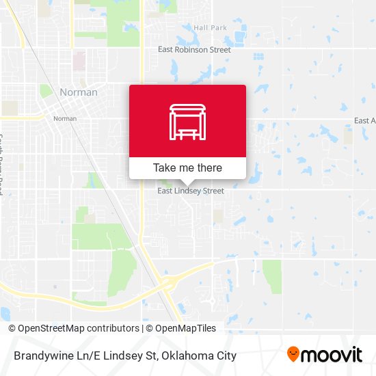Mapa de Brandywine Ln/E Lindsey St