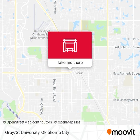 Mapa de Gray/St University