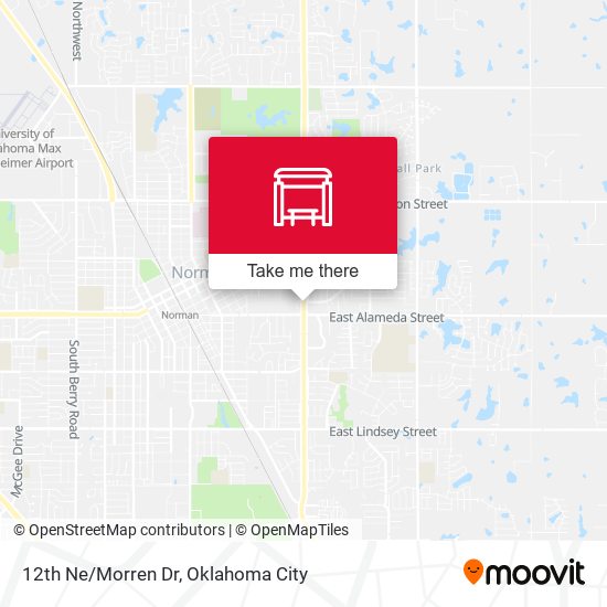 12th Ne/Morren Dr map