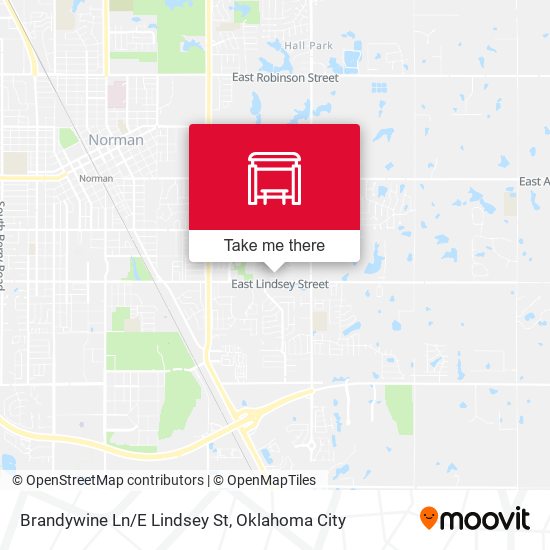 Mapa de Brandywine Ln/E Lindsey St