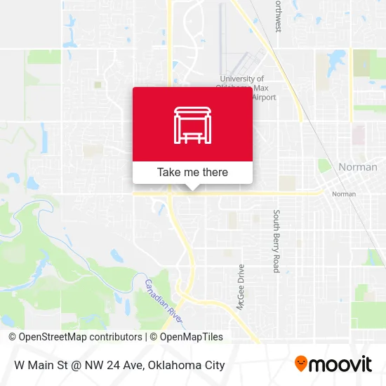 W Main St @ NW 24 Ave map
