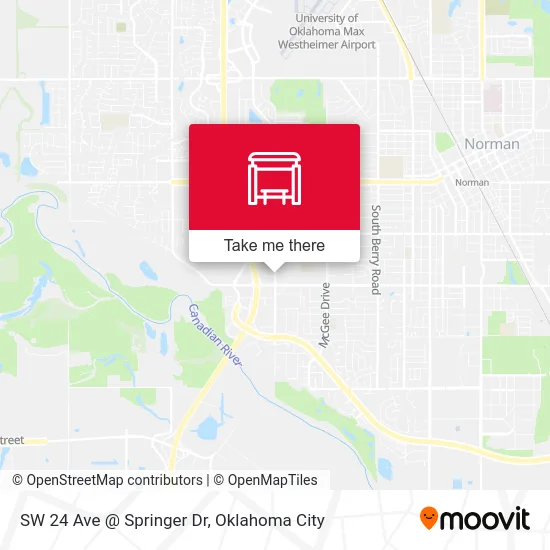 SW 24 Ave @ Springer Dr map