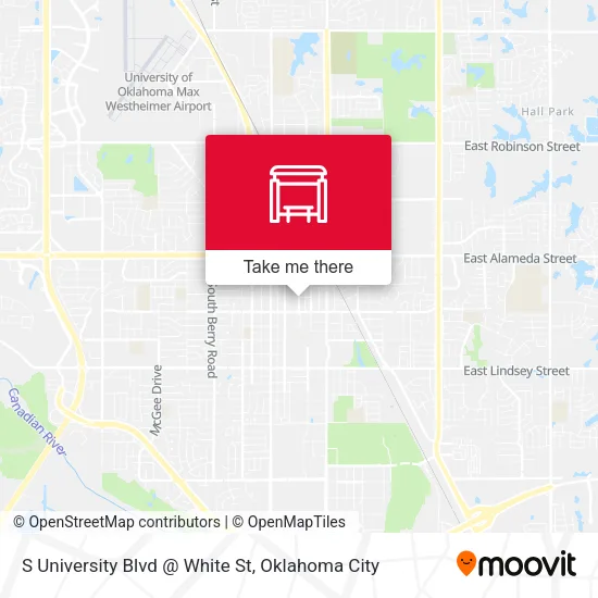S University Blvd @ White St map
