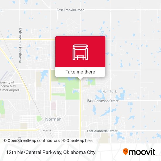 Mapa de 12th Ne/Central Parkway