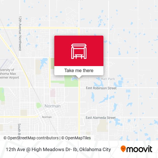 12th Ave @ High Meadows Dr- Ib map