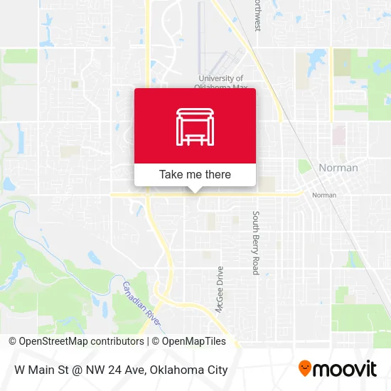 W Main St @ NW 24 Ave map