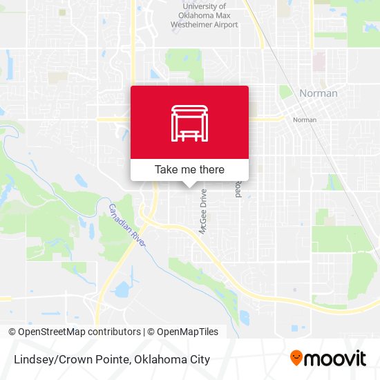 Mapa de Lindsey/Crown Pointe