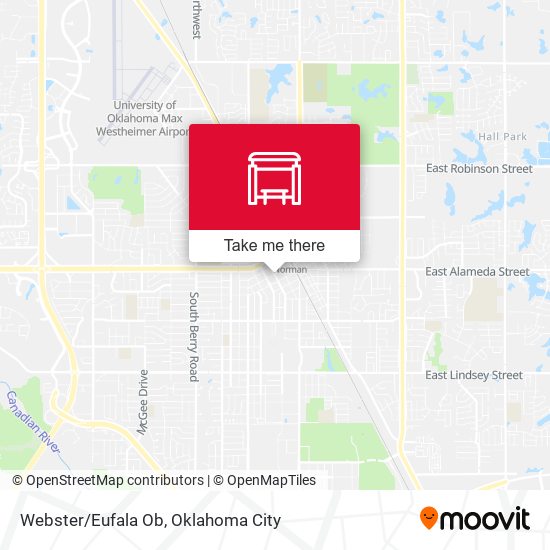 Webster/Eufala Ob map