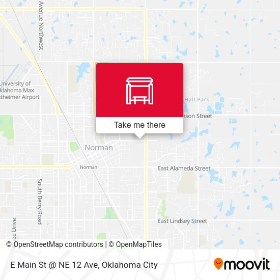 E Main St @ NE 12 Ave map