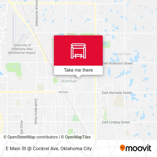 E Main St @ Cockrel Ave map