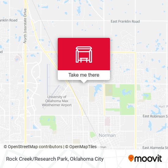 Rock Creek/Research Park map