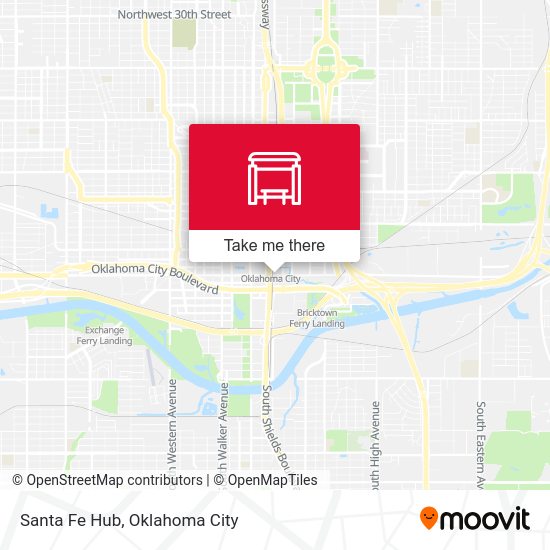 Santa Fe Hub map