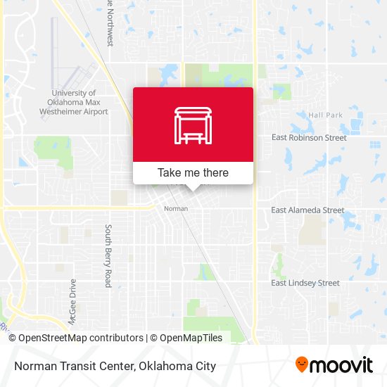 Mapa de Norman Transit Center