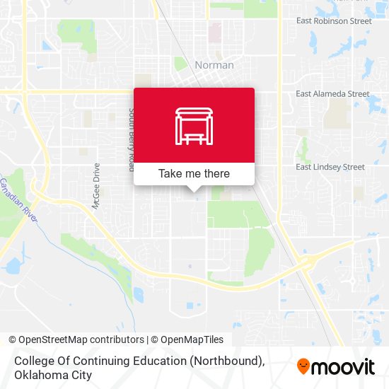 College Of Continuing Education (Northbound) map