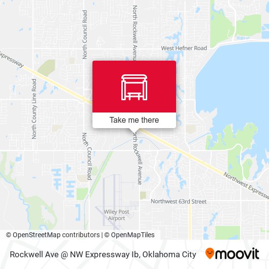 Mapa de Rockwell Ave @ NW Expressway Ib
