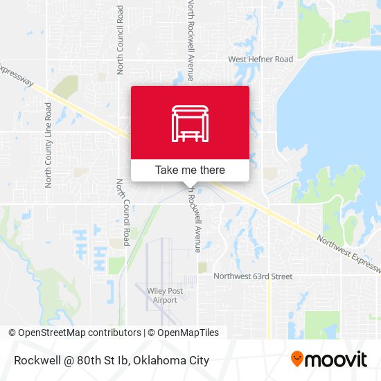 Rockwell @ 80th St Ib map