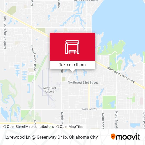Lyrewood Ln @ Greenway Dr Ib map