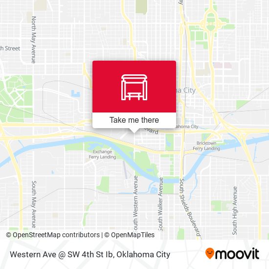 Western Ave @ SW 4th St Ib map