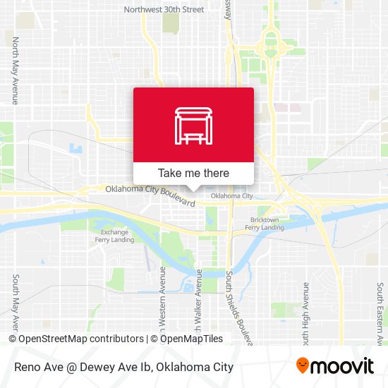 Reno Ave @ Dewey Ave Ib map