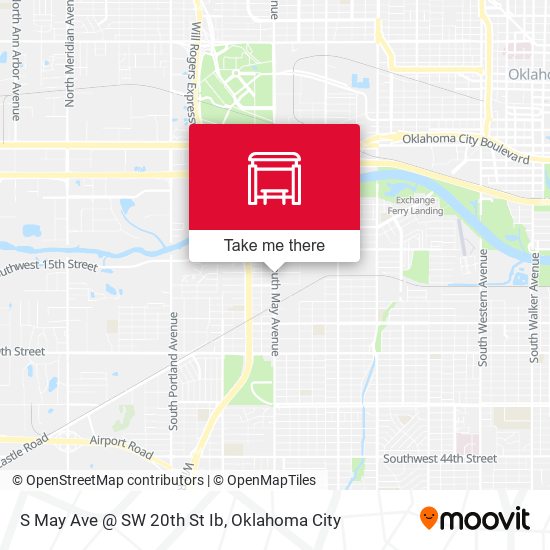 S May Ave @ SW 20th St Ib map