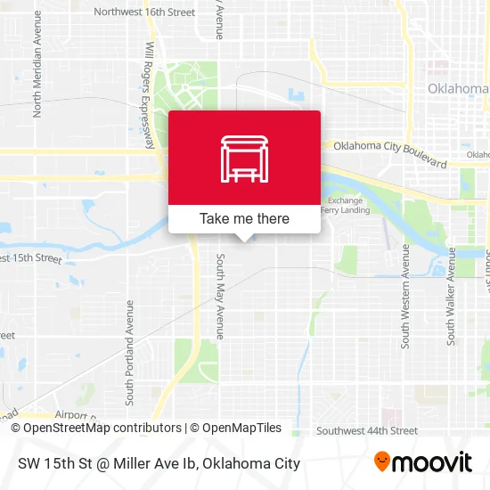 Mapa de SW 15th St @ Miller Ave Ib