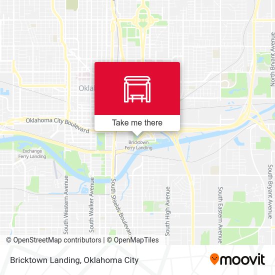 Mapa de Bricktown Landing