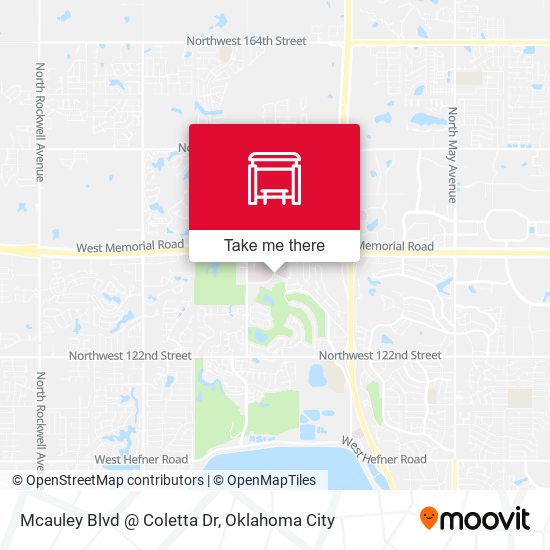 Mcauley Blvd @ Coletta Dr map