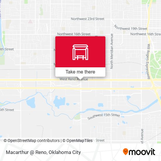 Macarthur @ Reno map