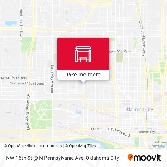 NW 16th St @ N Pennsylvania Ave map