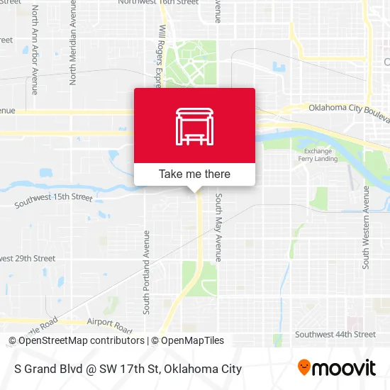 Mapa de S Grand Blvd @ SW 17th St