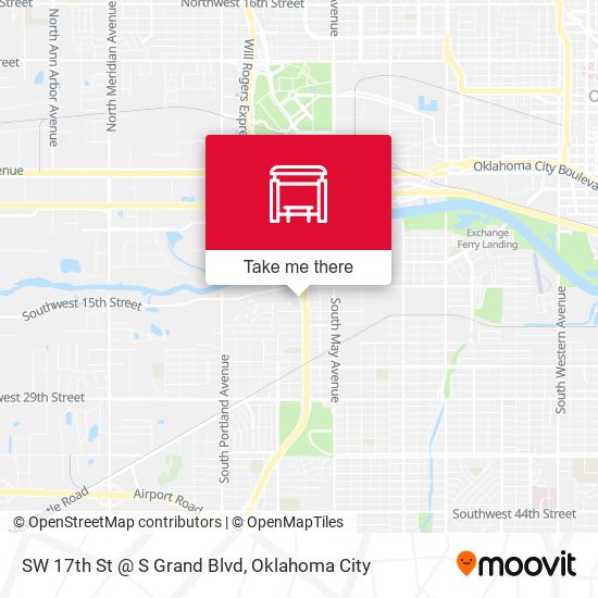 SW 17th St @ S Grand Blvd map