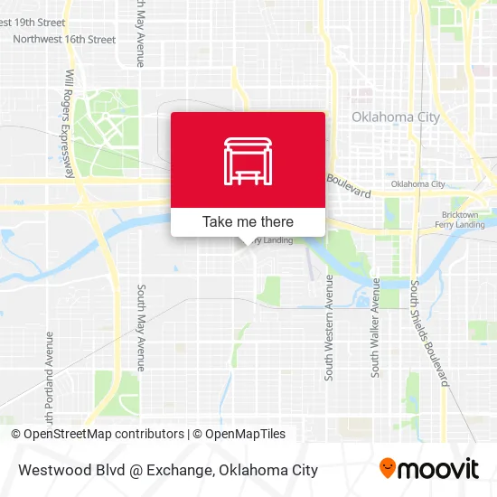Mapa de Westwood Blvd @ Exchange
