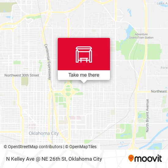 Mapa de N Kelley Ave @ NE 26th St