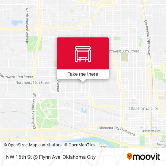 NW 16th St @ Flynn Ave map