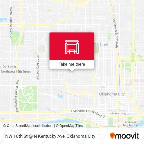 NW 16th St @ N Kentucky Ave map