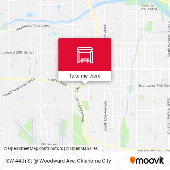 SW 44th St @ Woodward Ave map