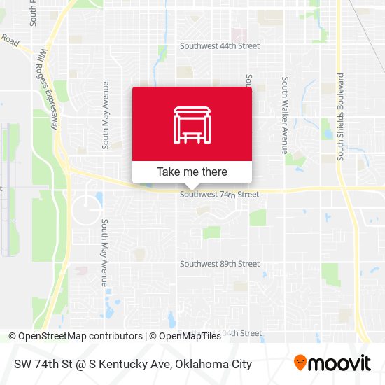 SW 74th St @ S Kentucky Ave map