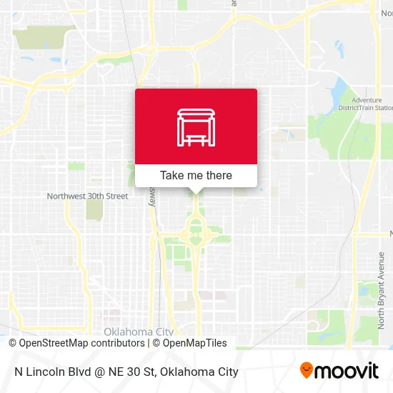 N Lincoln Blvd @ NE 30 St map