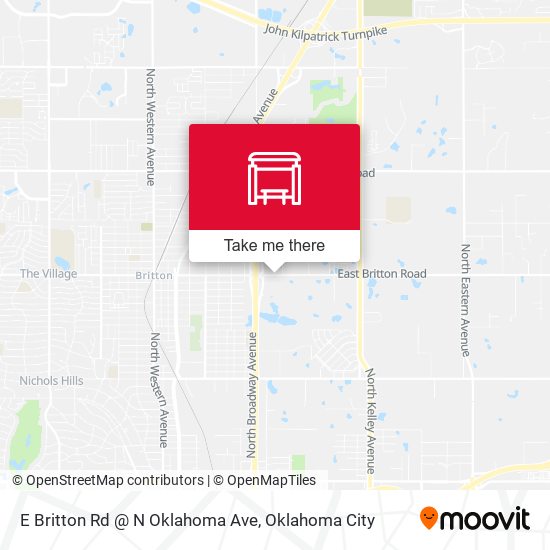 E Britton Rd @ N Oklahoma Ave map