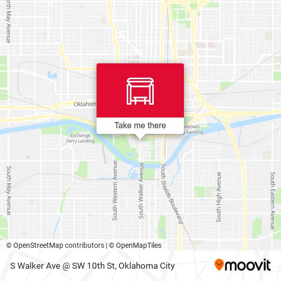 S Walker Ave @ SW 10th St map