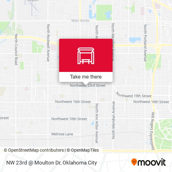 NW 23rd @ Moulton Dr map