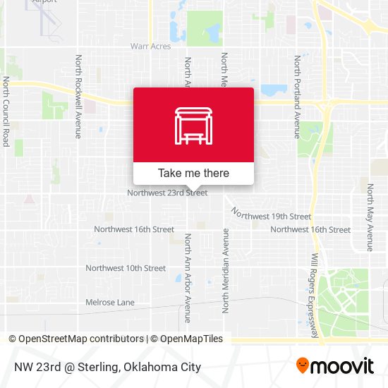 Mapa de NW 23rd @ Sterling