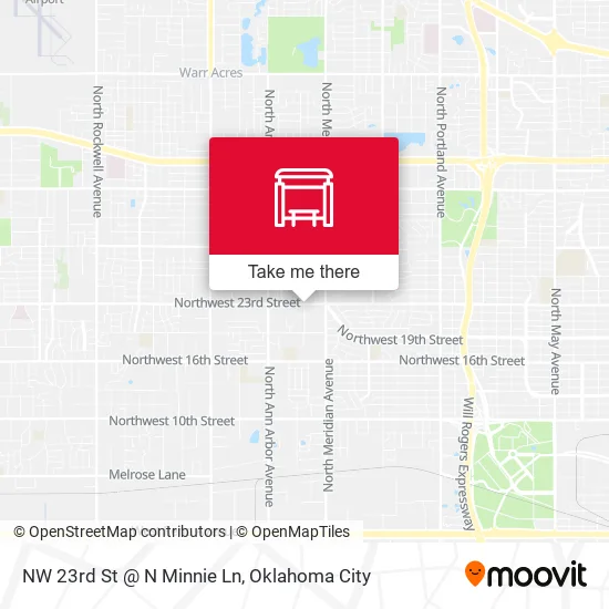 Mapa de NW 23rd St @ N Minnie Ln