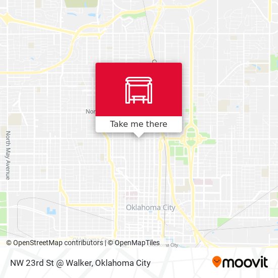 NW 23rd St @ Walker map