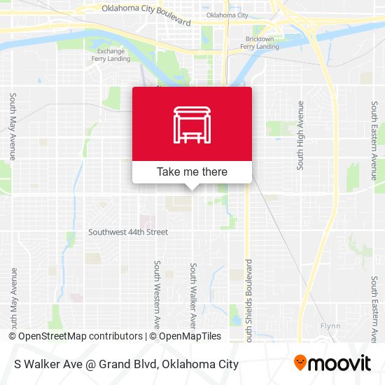 S Walker Ave @ Grand Blvd map